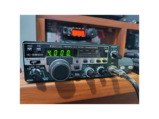ICOM IC-290D, all mode VHF, 25W