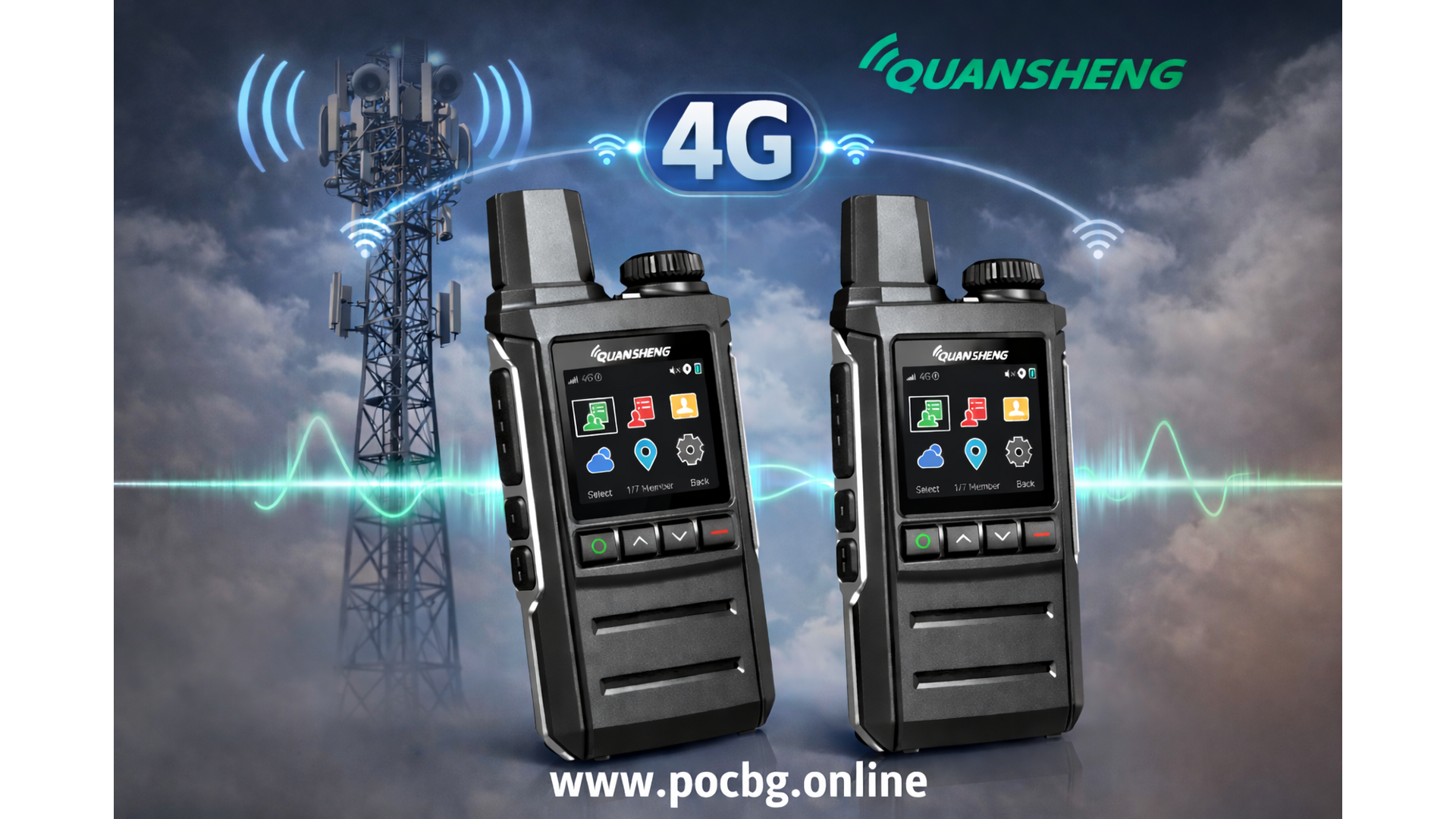 Quansheng IP-Q1 4G PoC Radio