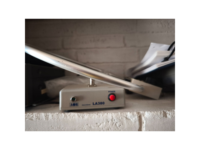 YAESU FRG-9600 + AOR AR-DV1 + LOOP ANTENNA AOR LA380