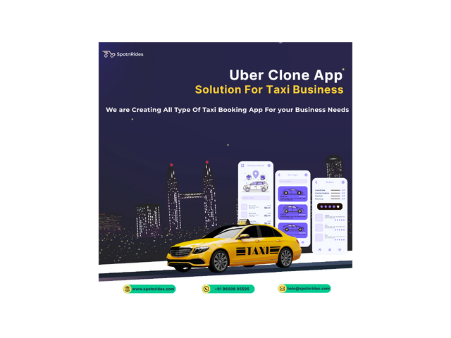 Uber Clone – Start Your Own Ride-Hailing Business Effortlessly