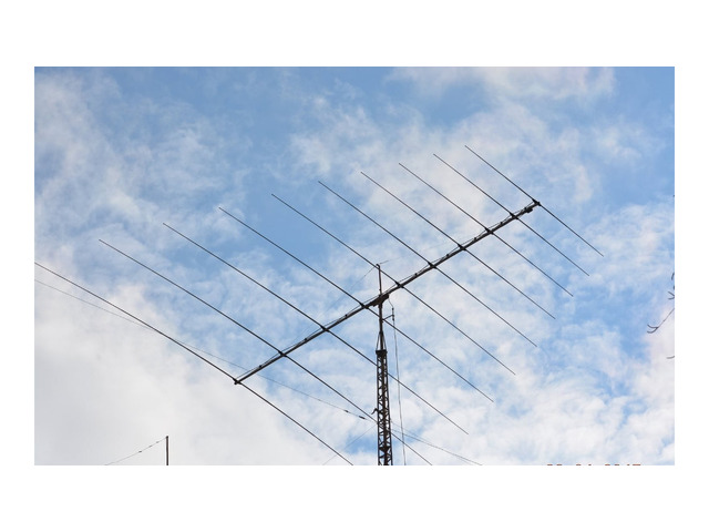10 елементна логопериодична антена 14/28 Mhz 5 банда