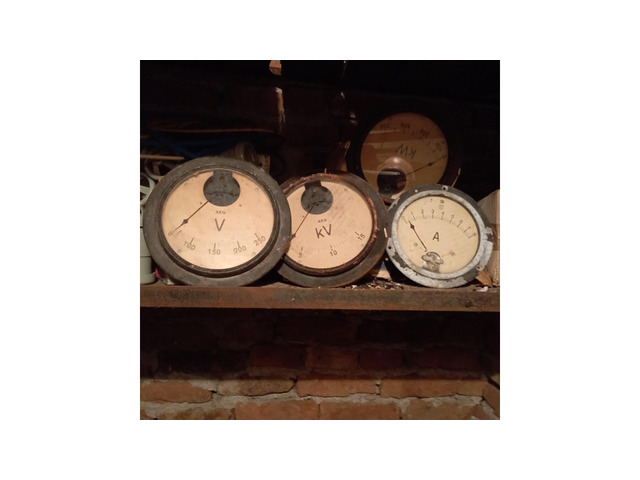 Оригинални измервателни системи от Немски радиопредавател -1936г