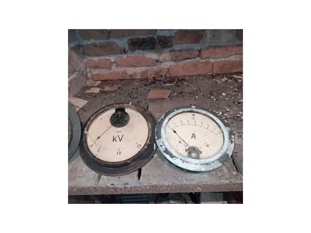 Оригинални измервателни системи от Немски радиопредавател -1936г