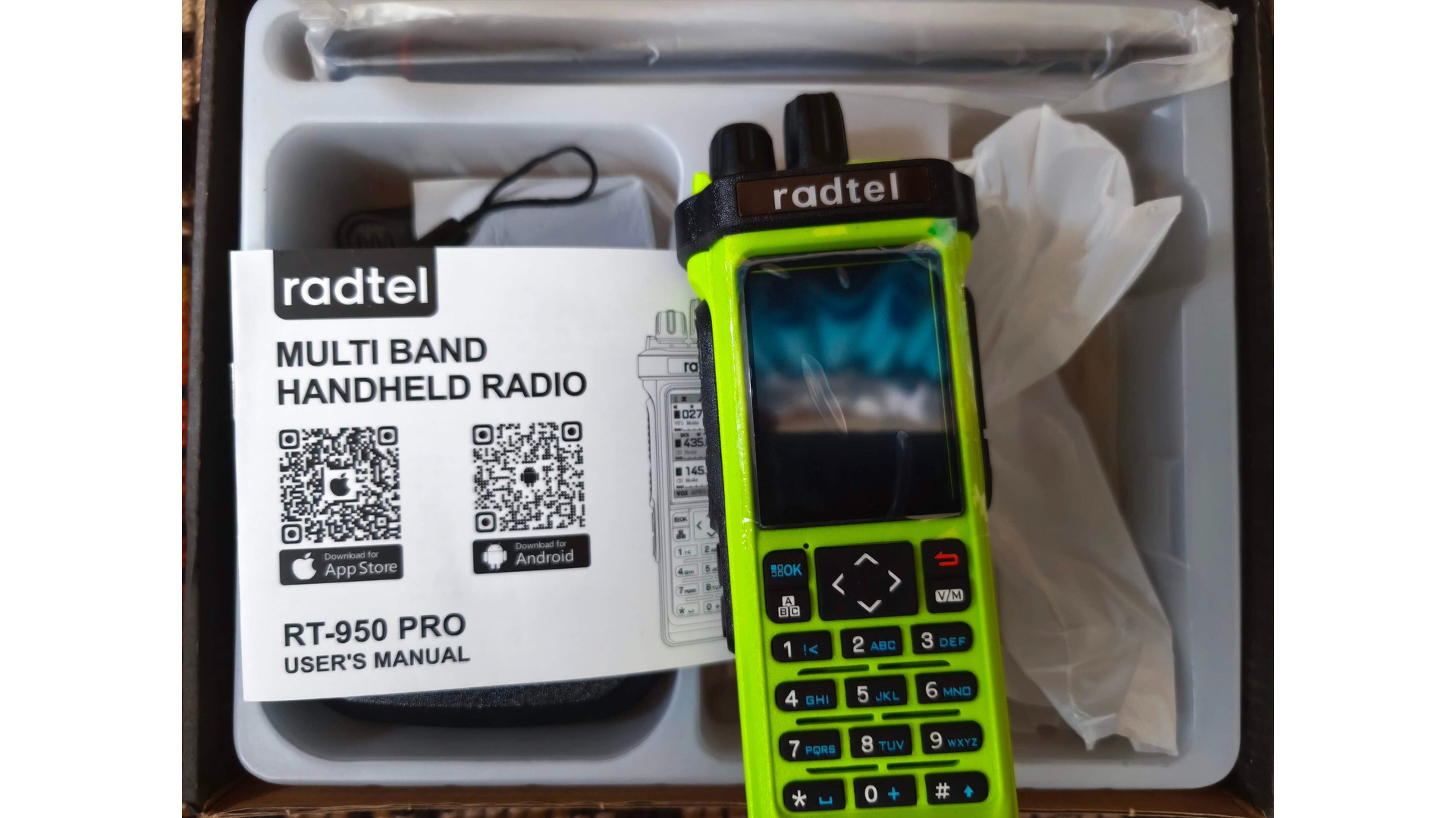 Radtel RT-950 PRO GPS APRS Bluetooth - нови
