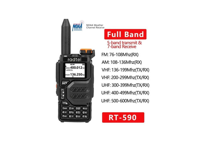 Радиостанция Radtel RT-590 | VHF/UHF/Air Band
