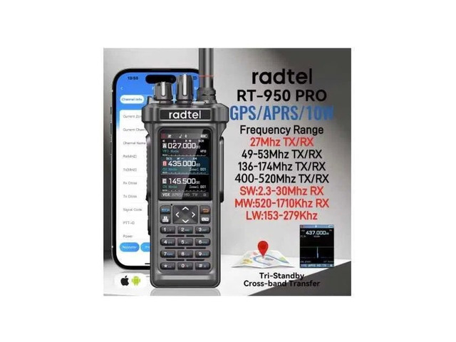 Radtel RT-950 PRO Clear Version радиостанция