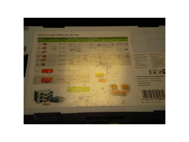 Кутийка ваго клеми