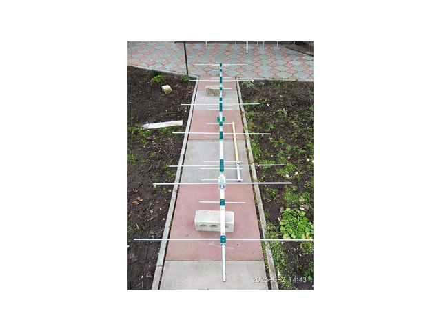 Двубандова антена (145,5 / 433,5 MHz)