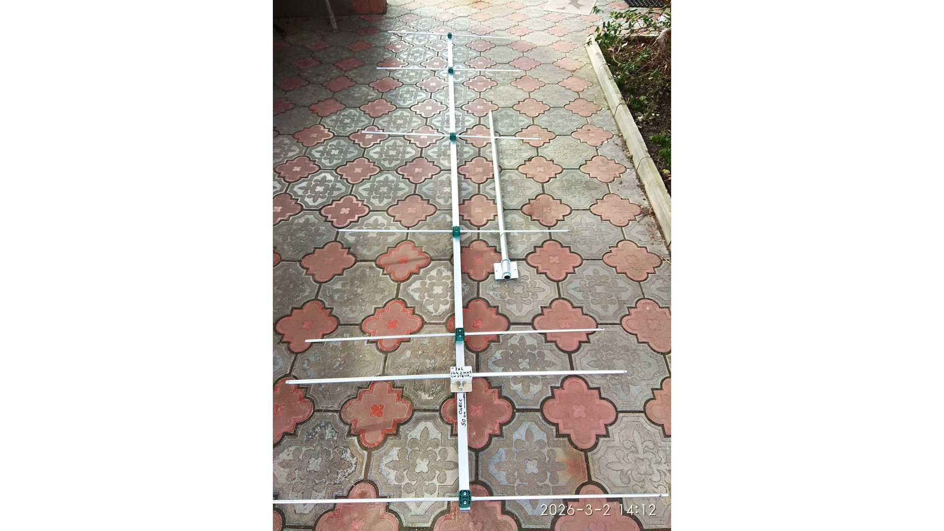 7-елементна Яги антена за 144 MHz (2 метра) – SSB/FT8/FT4