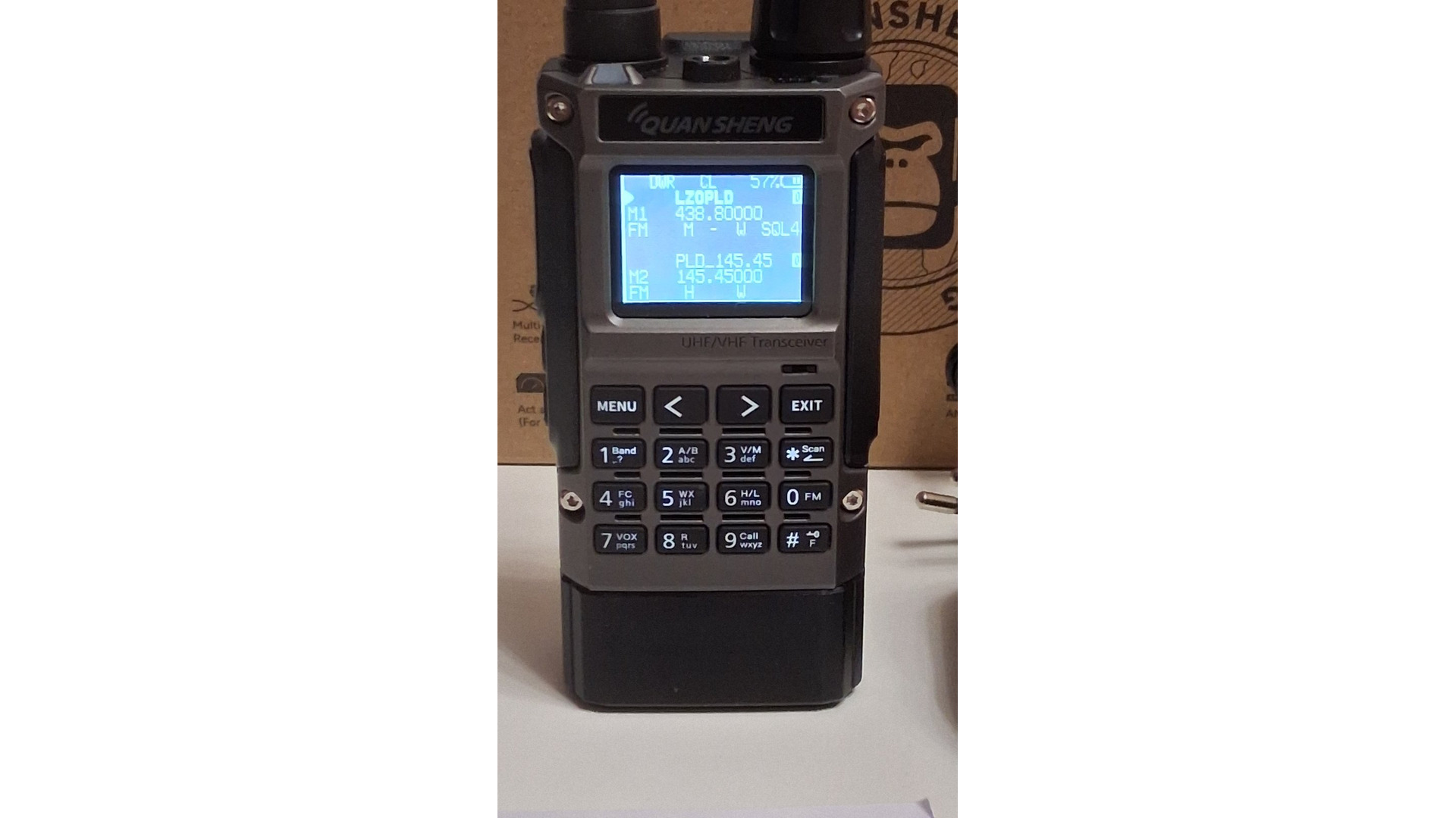 Quansheng UV-K1(8) голяма батерия