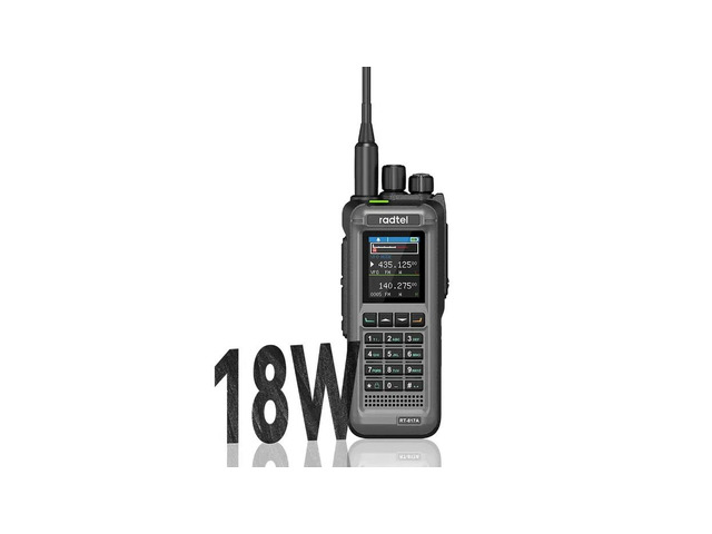 Radtel RT-817A – 18W мощна VHF/UHF радиостанция, НОВА