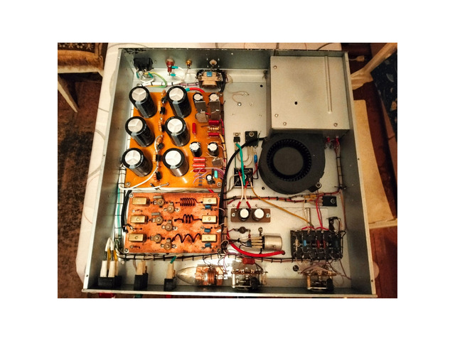 Усилвател 50/70 MHz с GU74