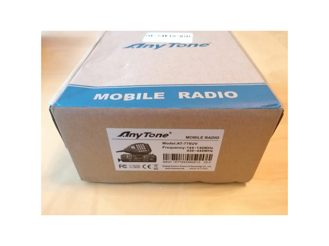 Двубандова радиостанция Anytone AT-778UV