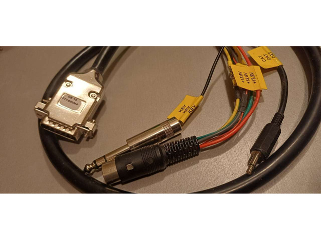 Microham DB-15 FT-1000MP кабел